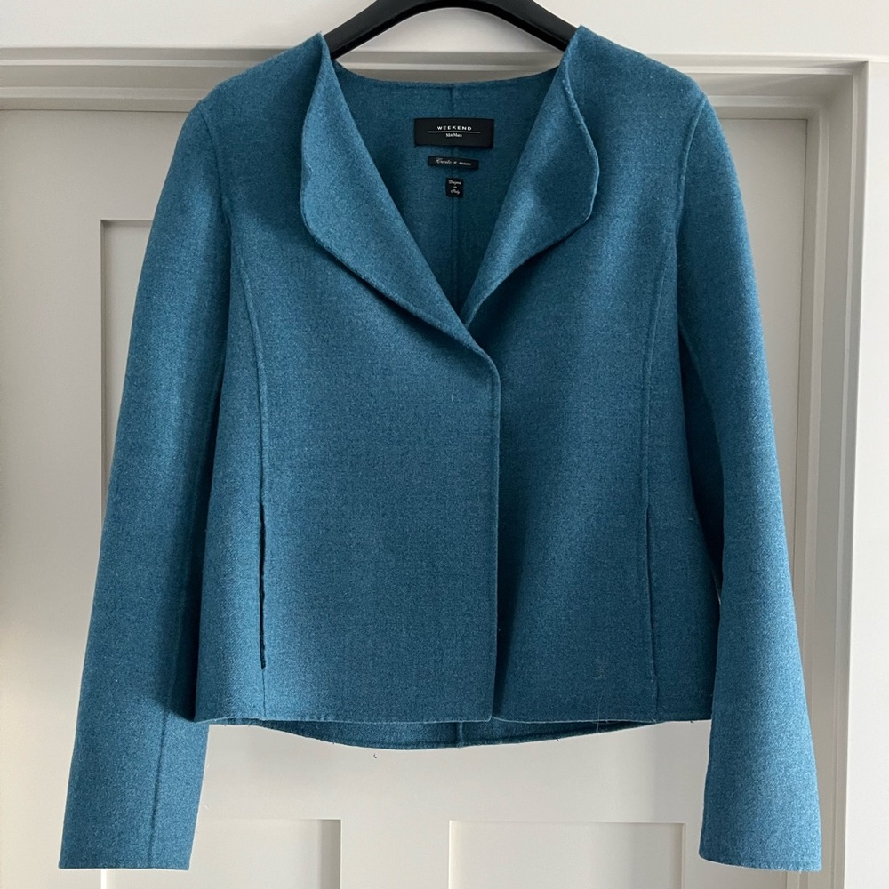 MaxMara Teal Women's Blazer
